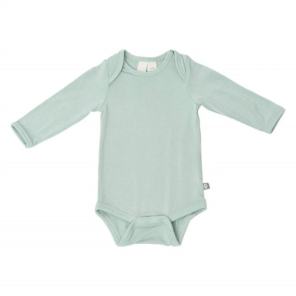 Kyte Baby Long Sleeve Bodysuit (Sage)