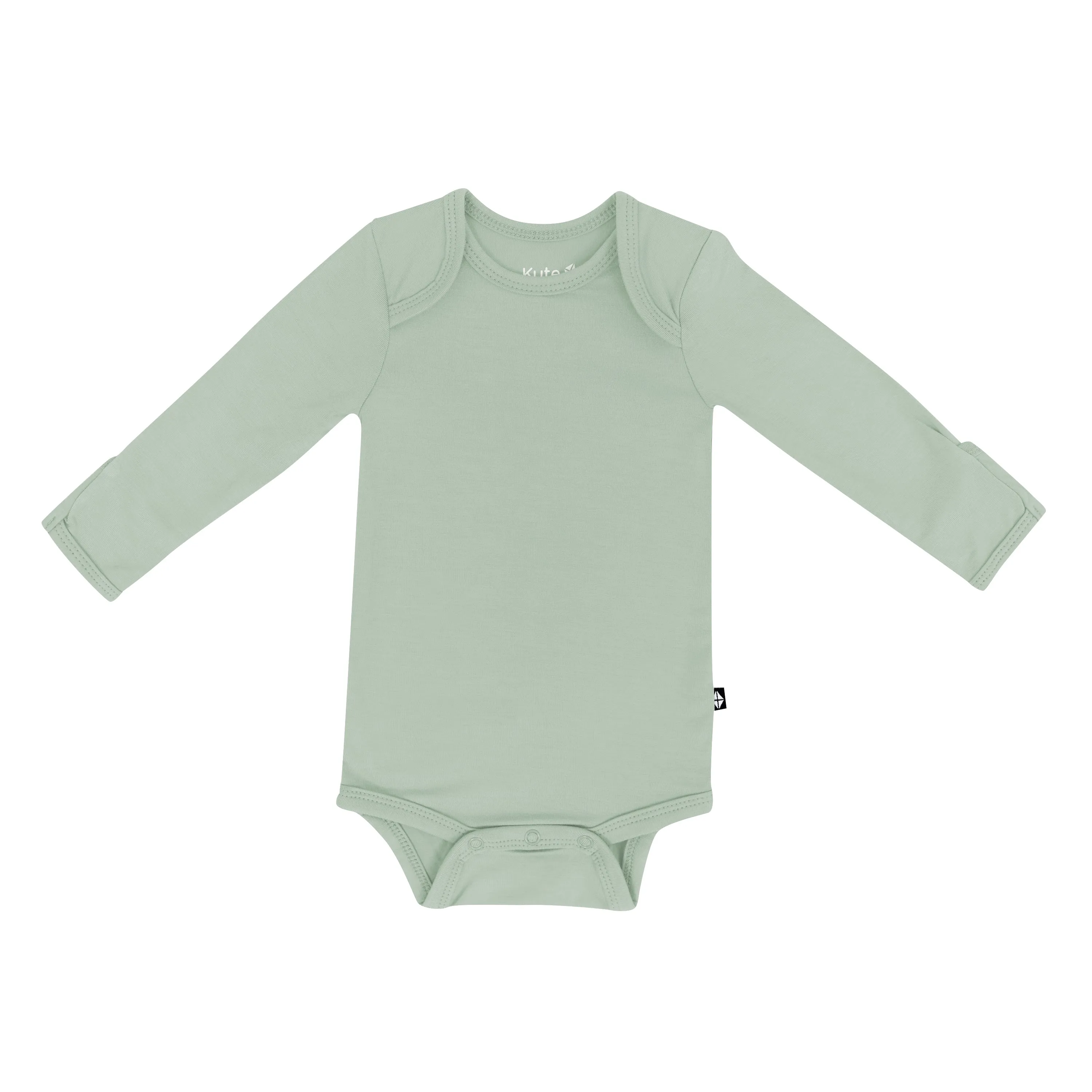 Kyte Baby Long Sleeve Bodysuit (Thyme)