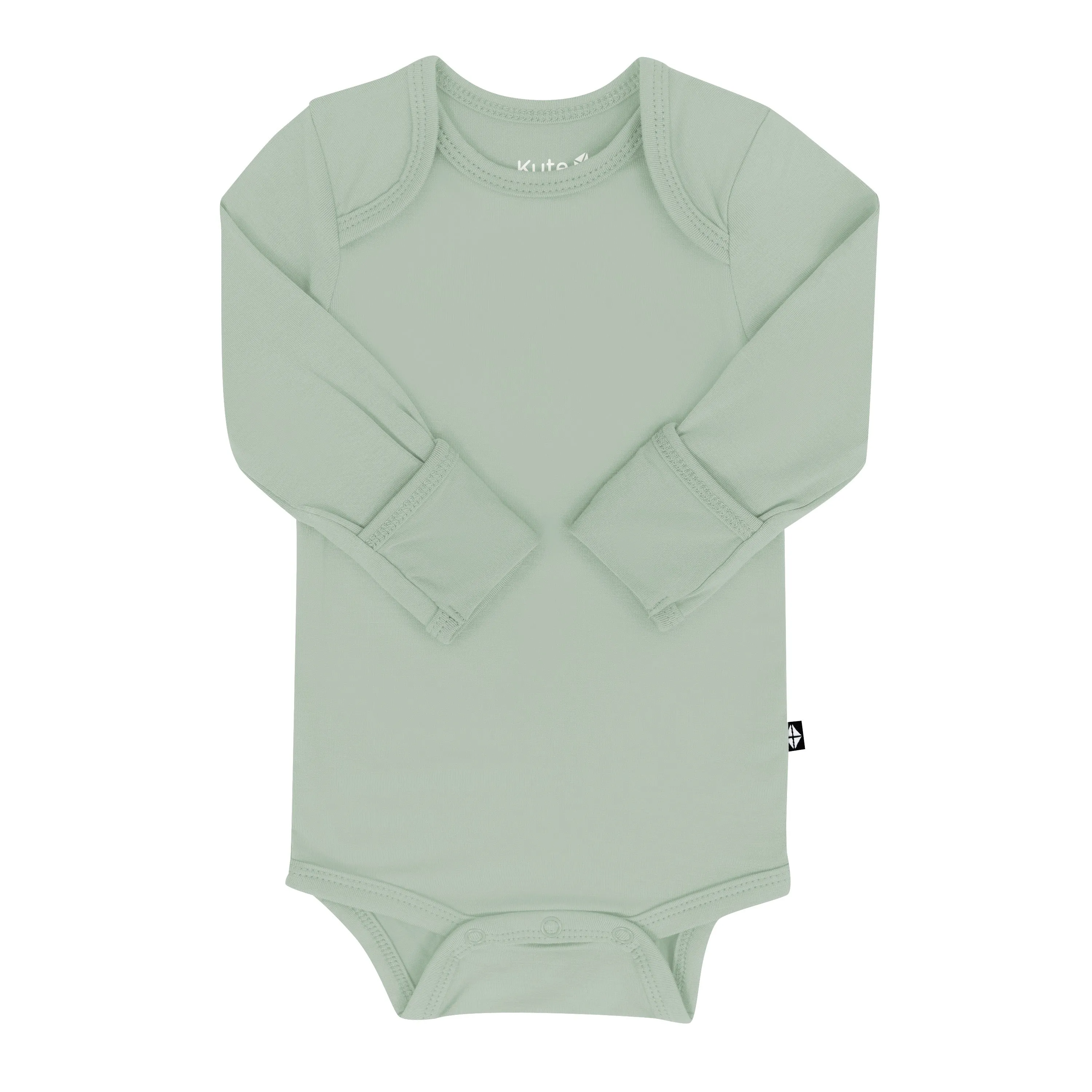 Kyte Baby Long Sleeve Bodysuit (Thyme)