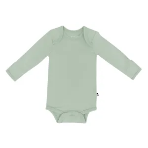 Kyte Baby Long Sleeve Bodysuit (Thyme)