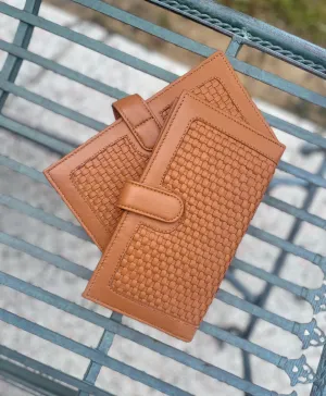 L70014W LOS ANG PURSE TAN