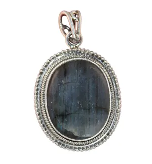 Labradorite Oval Pendant