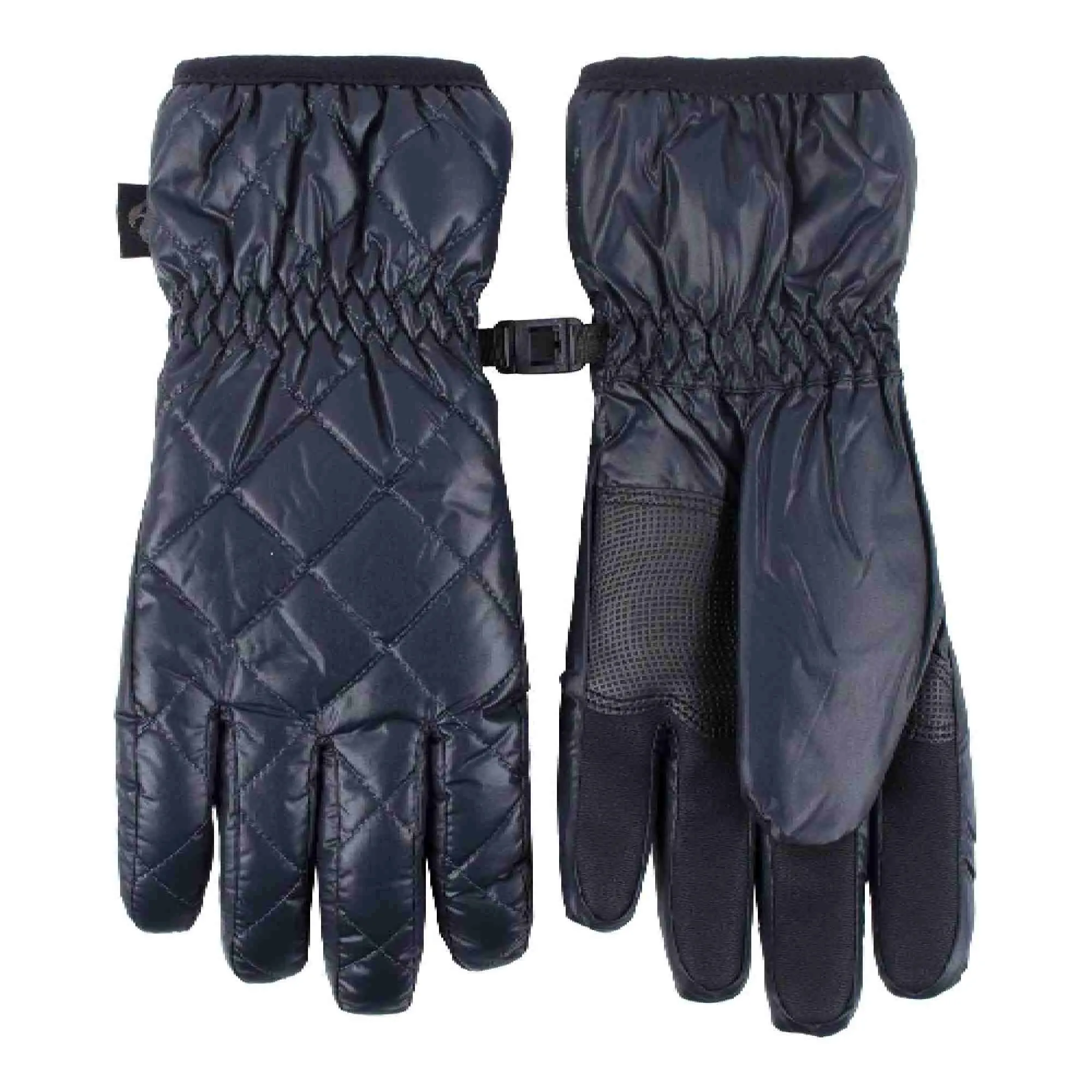 Ladies Quilted Waterproof Wind Resistant Thermal Gloves for Winter