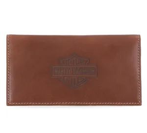 Laser Logo Rodeo Wallet in Cognac - Cognac