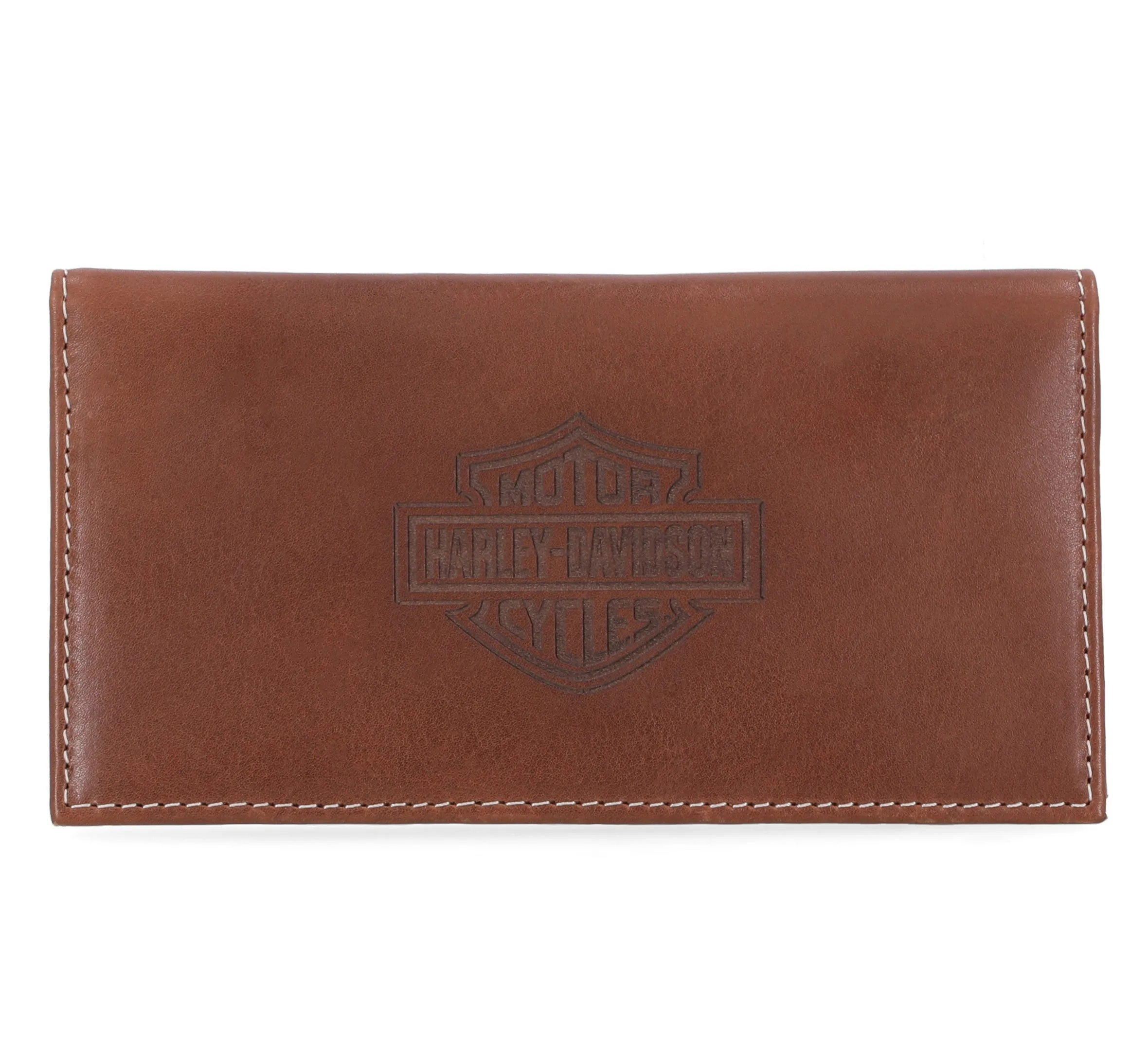 Laser Logo Rodeo Wallet in Cognac - Cognac