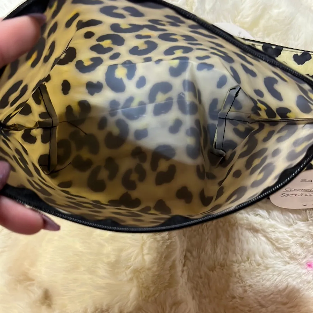 Leopard Cosmetic Bag