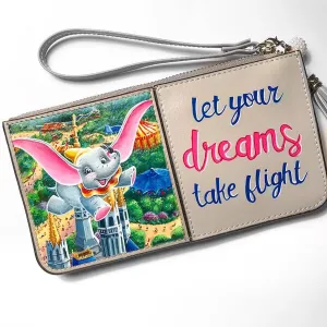 Let Your Dreams Take Flight Wristlet
