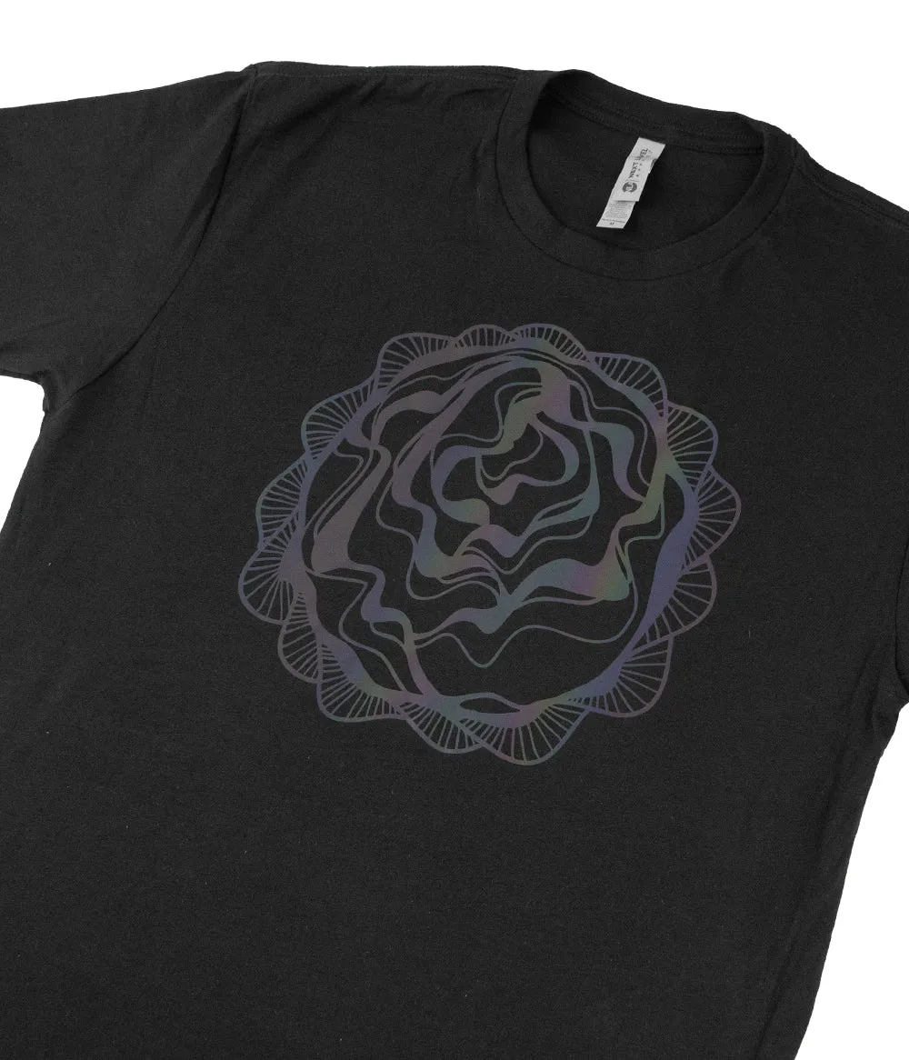 Lettuce Head x Piece of Mind Rainbow Reflective Shirt