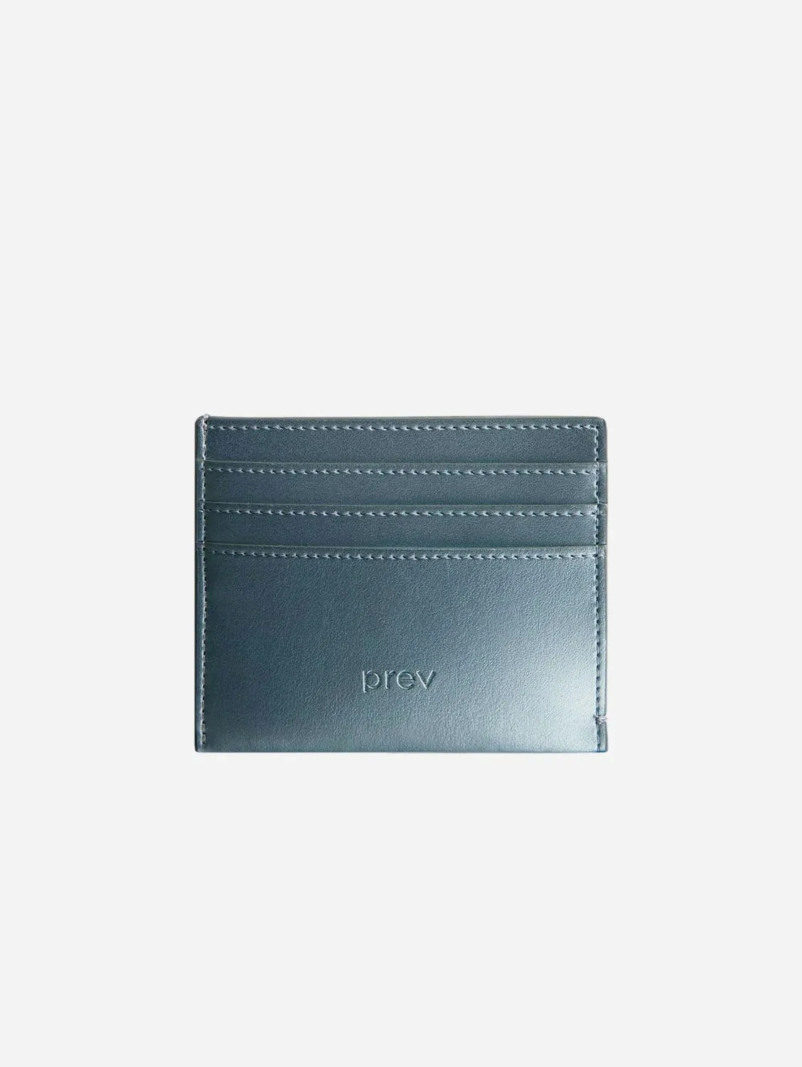 Liberte Apple Leather Vegan Cardholder | Ice
