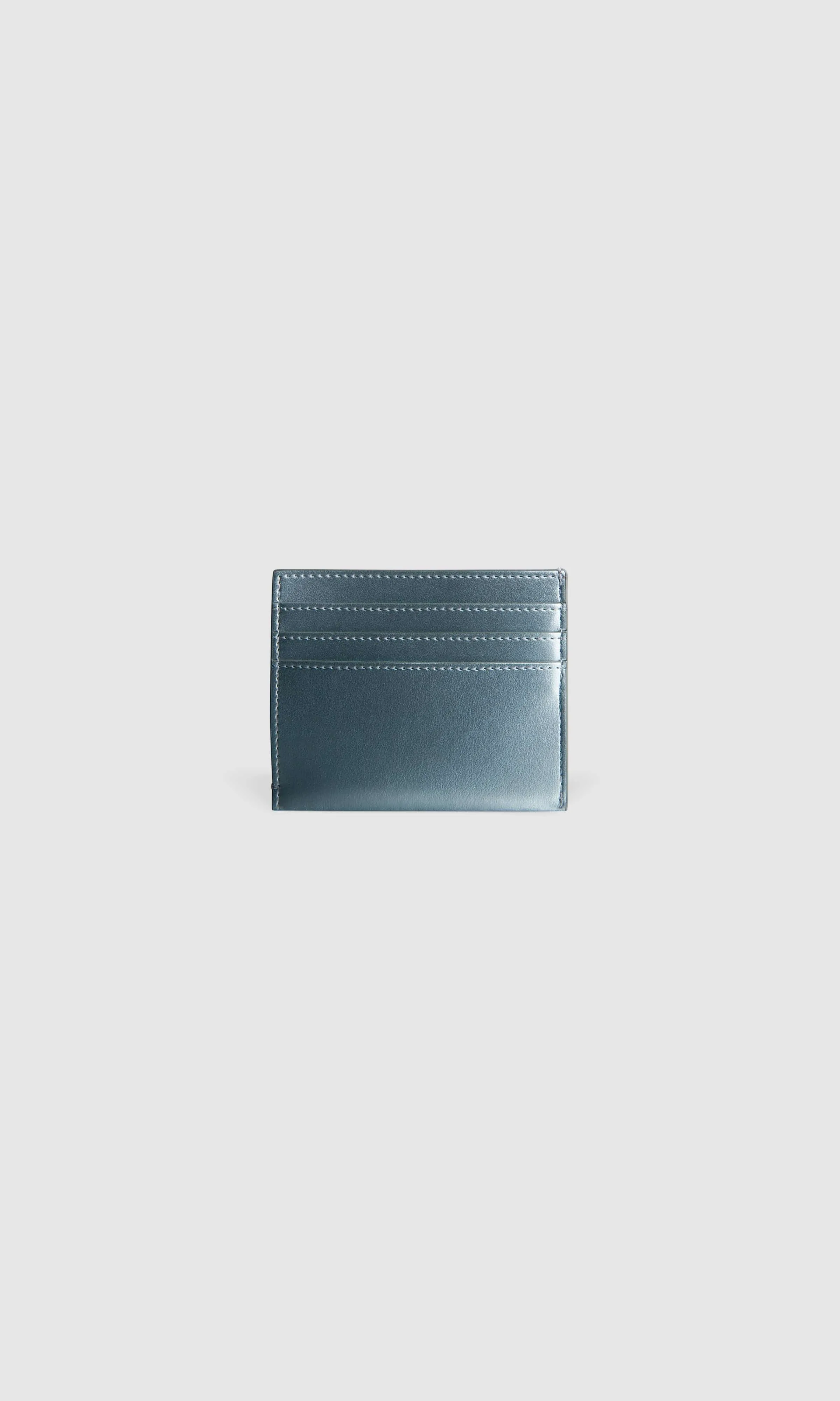 Liberte Apple Leather Vegan Cardholder | Ice