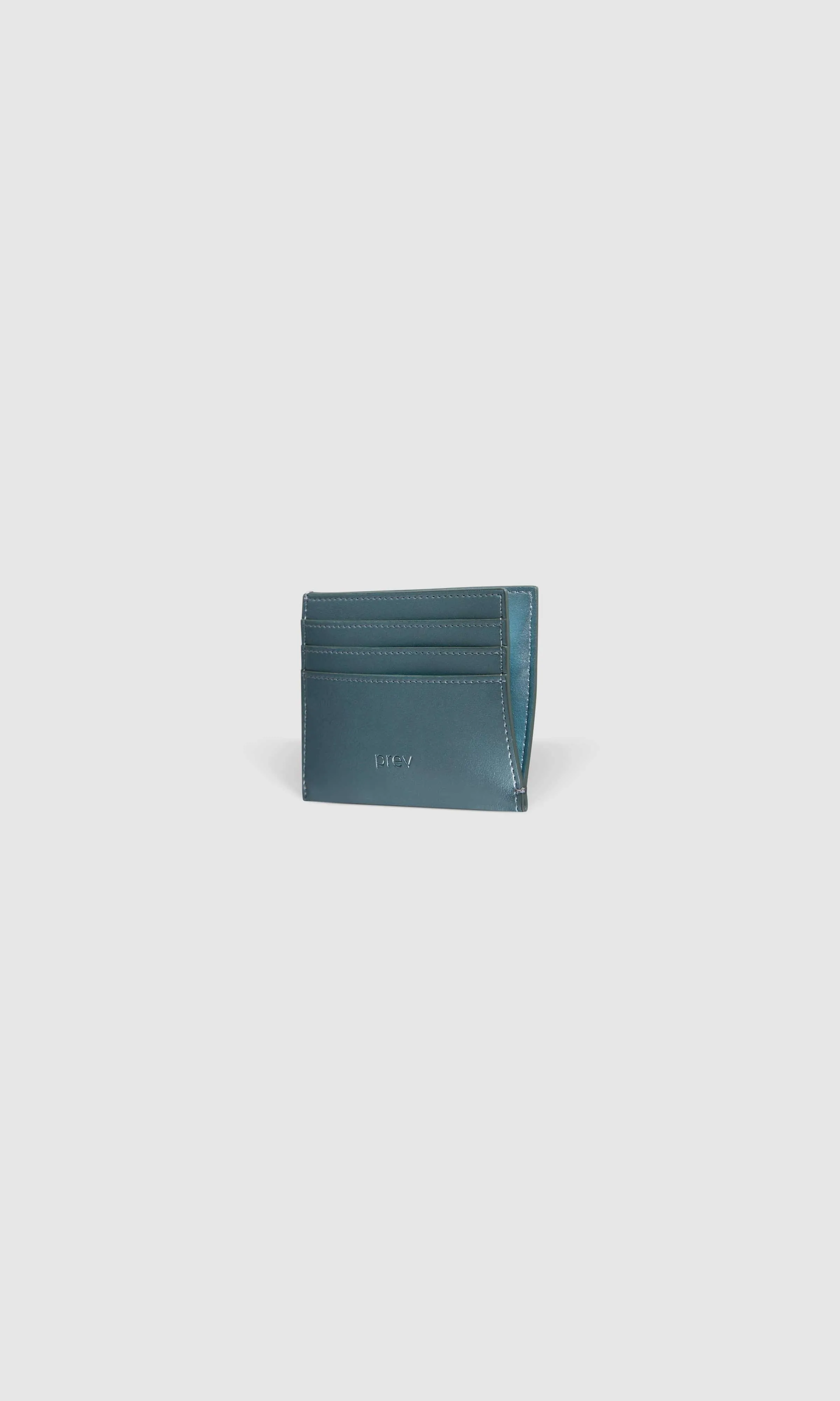 Liberte Apple Leather Vegan Cardholder | Ice