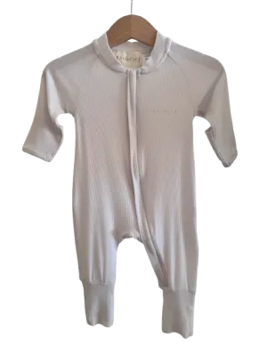Light Weight Eco-Jumpsuit - Dove white