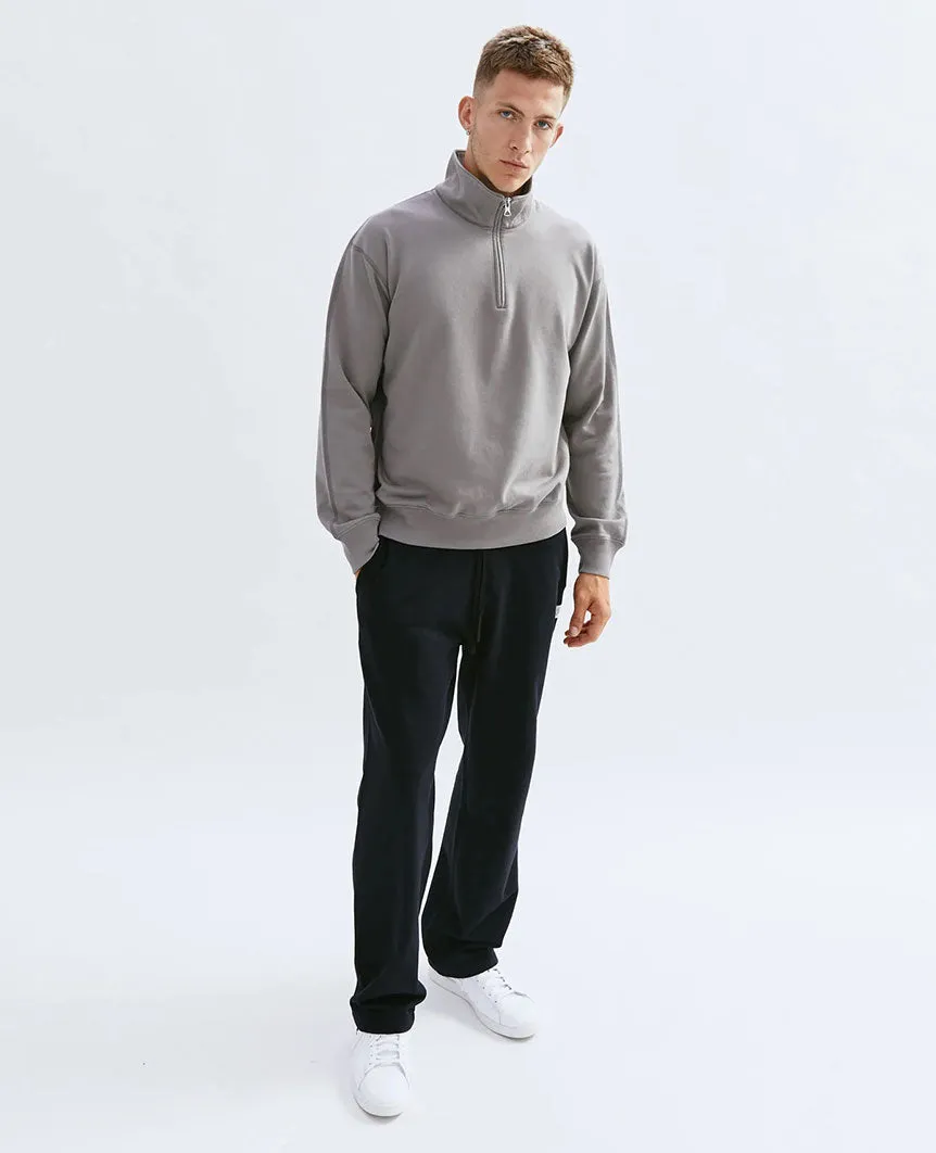 Lightweight Terry Quarter Zip Quarry