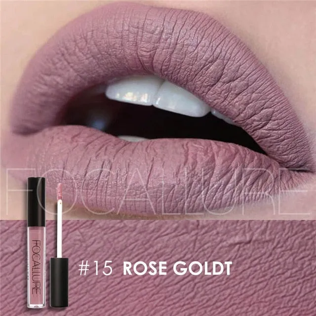 Lipgloss 25 color Waterproof Matte