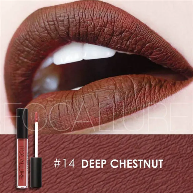Lipgloss 25 color Waterproof Matte