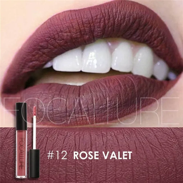 Lipgloss 25 color Waterproof Matte
