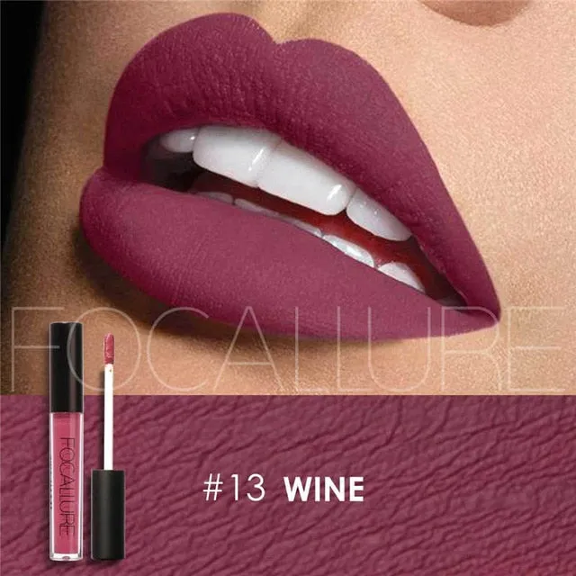 Lipgloss 25 color Waterproof Matte