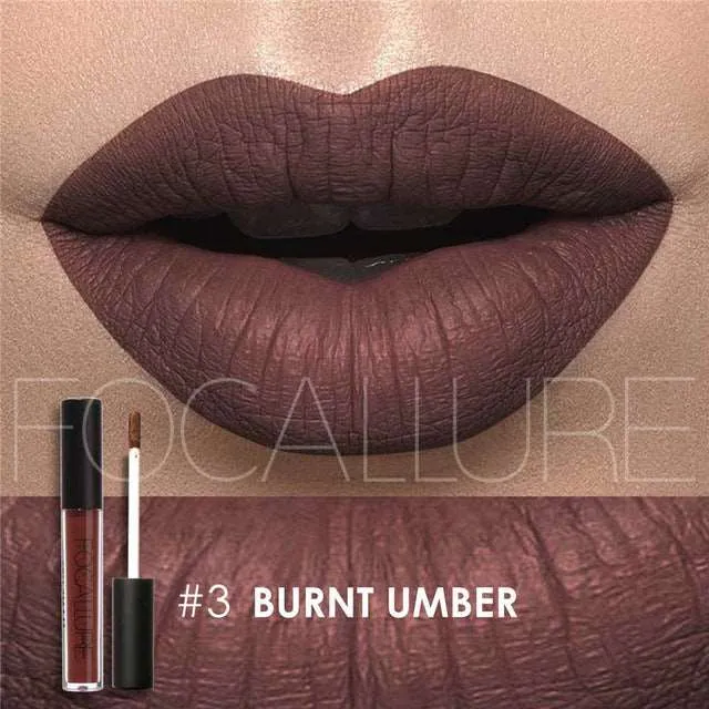 Lipgloss 25 color Waterproof Matte