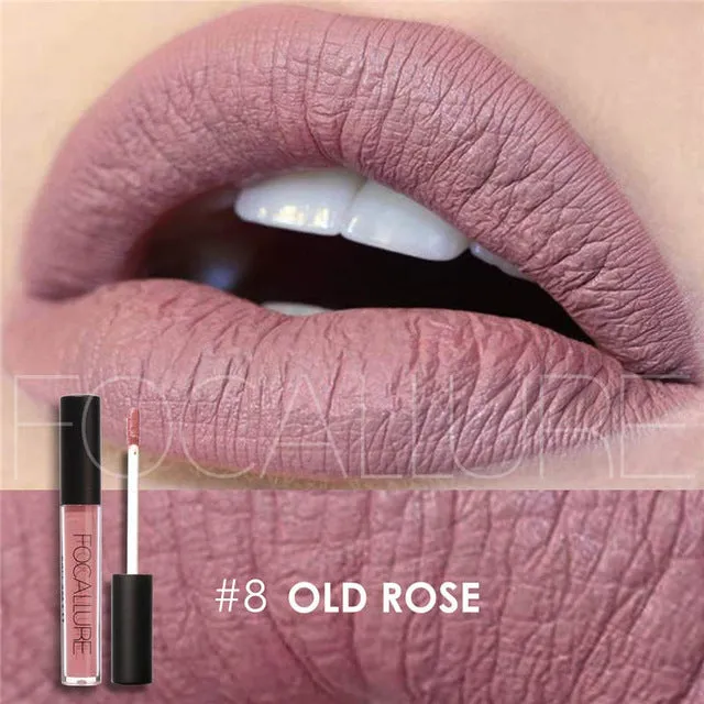 Lipgloss 25 color Waterproof Matte