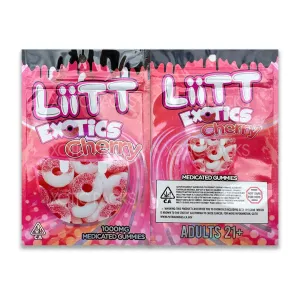 Litt Exotics Cherry Mylar Bag 1000 MG