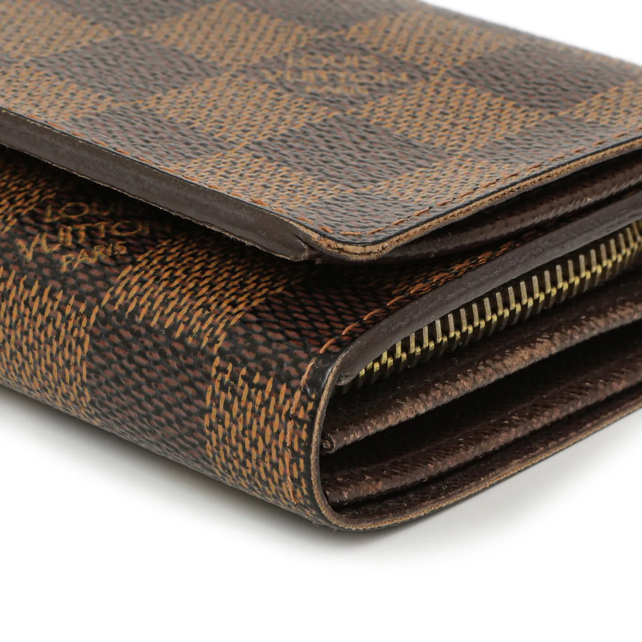 Louis Vuitton Damier Ebene Porte-Monnaie Billets Tresor Wallet