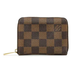 Louis Vuitton Damier Ebene Zippy Coin Purse
