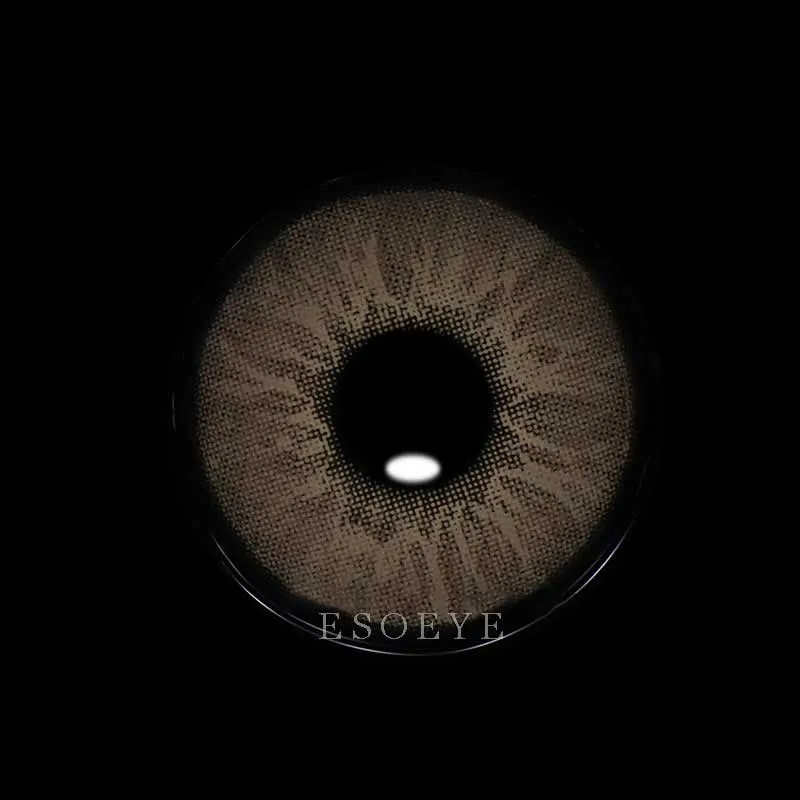 Love Story Oxytocin Brown Colored Contact Lenses Yearly