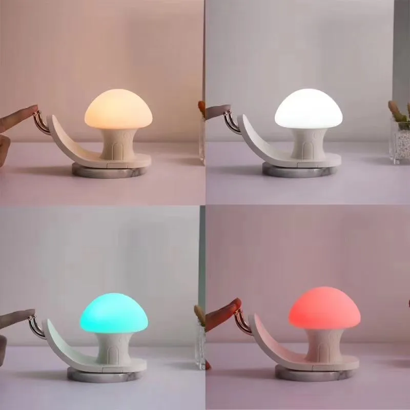 Lovely Cute Snail LED Lamp Wireless Touch Sensor Silicone Children Kids Baby Bedside Decoration Christmas Night Light white