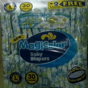 MAGICOLOR DIAPER LGE 30`S