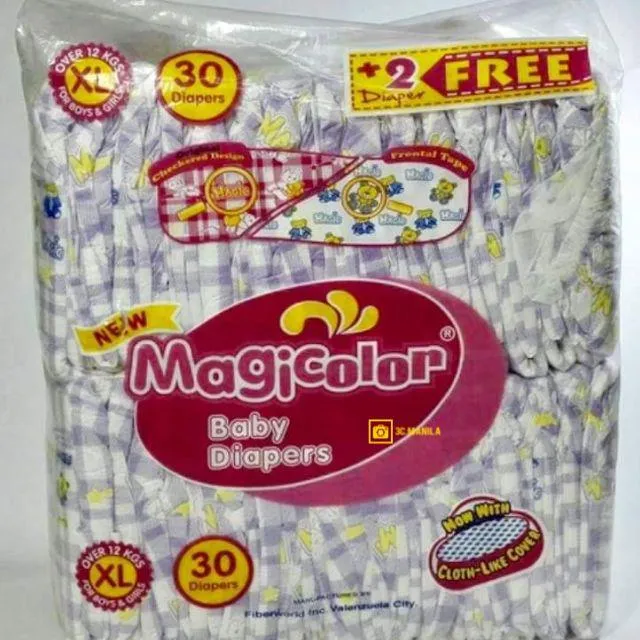 MAGICOLOR DIAPER XL 10`S