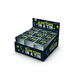 Master Toys Luminous Glow Stars in a Tin