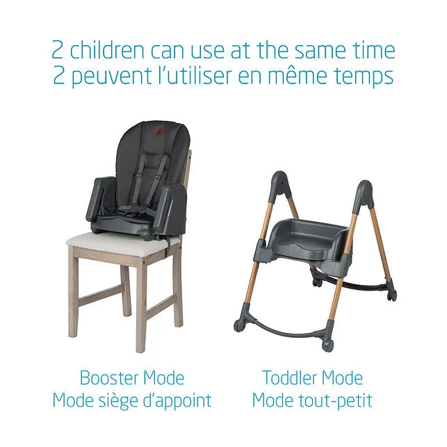 Maxi-Cosi Minla 6-in-1 High Chair - Classic Graphite