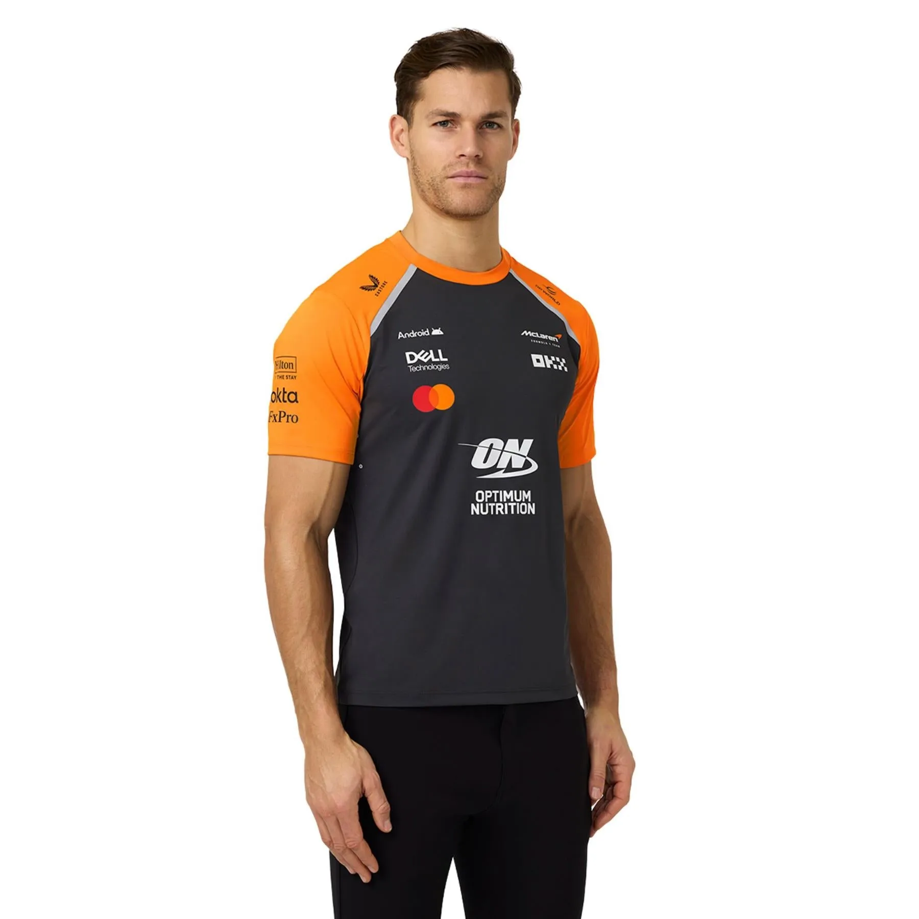 McLaren F1 Men's Replica Team Set Up T-Shirt | Phantom | 2025