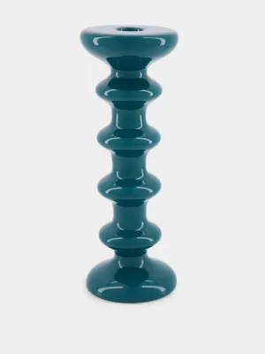 Medium Blue Sarah Slavic Candleholder