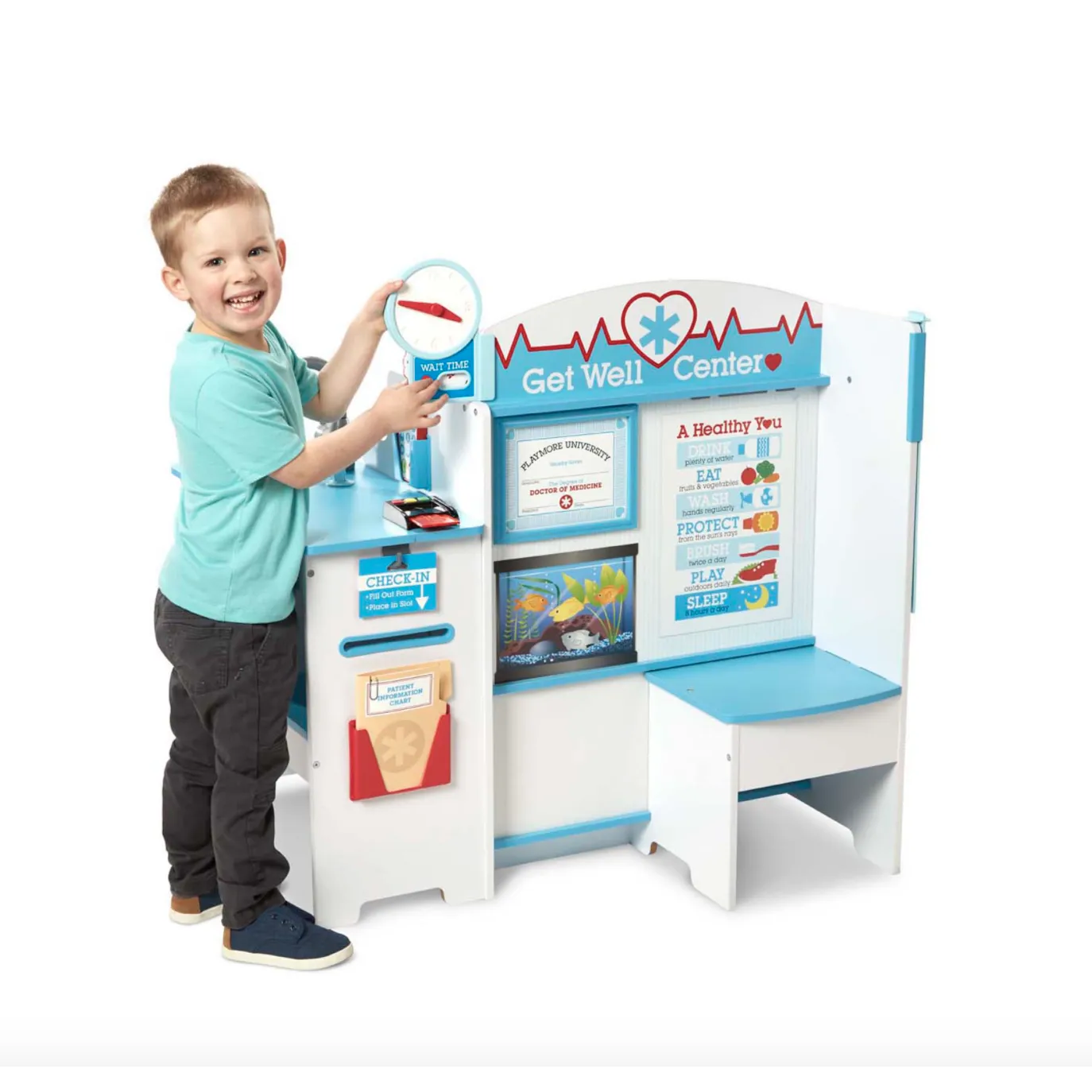 Melissa & Doug Get Well Doctor Activity Center