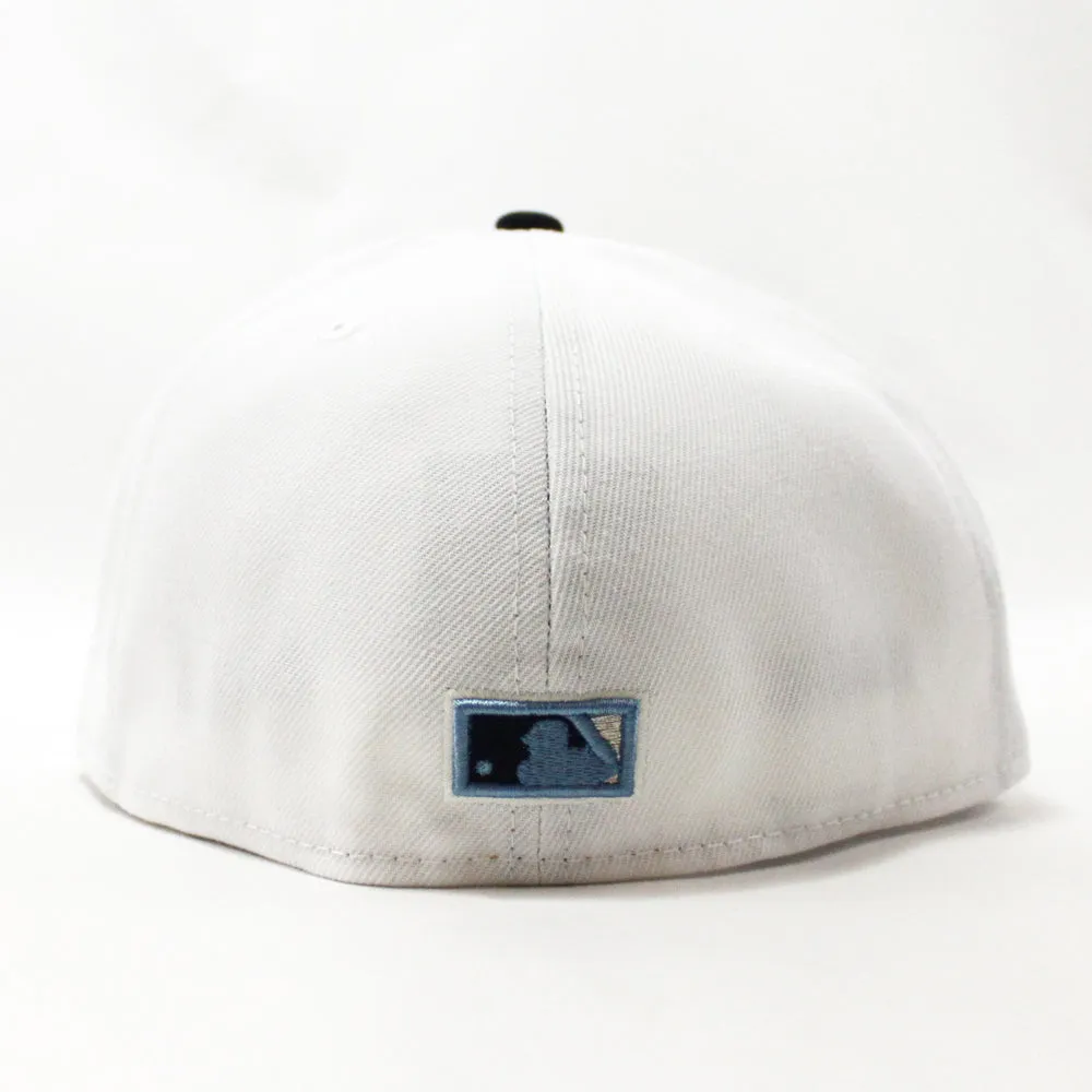 Milwaukee Brewers 1982 World Series  New Era 59Fifty Fitted Hat (White Navy Sky Blue Under Brim)