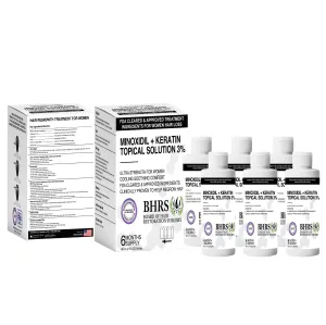 Minoxidil  Keratin Topical Solution 3%