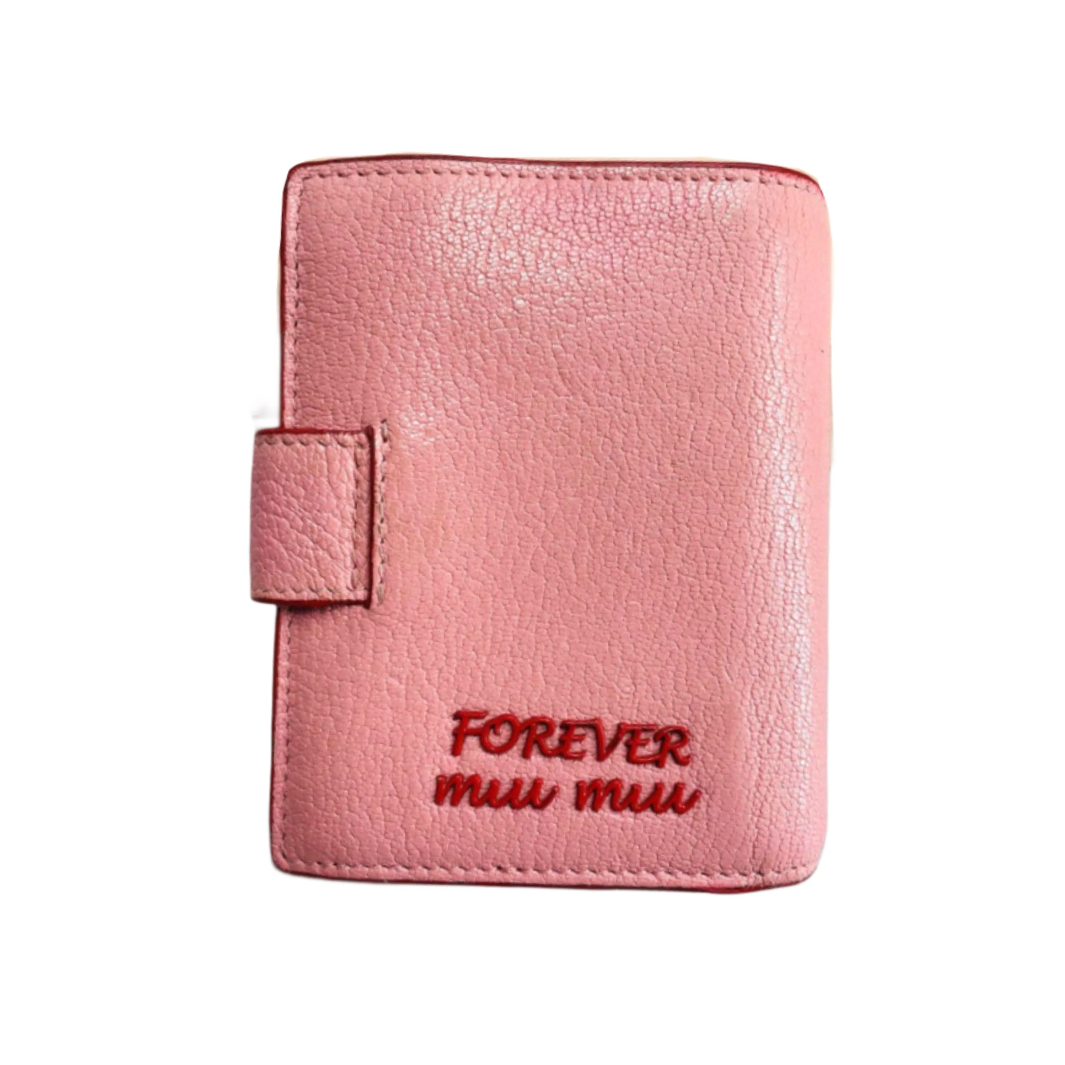 Miu Miu Vintage Rose Pink Love Forever Wallet