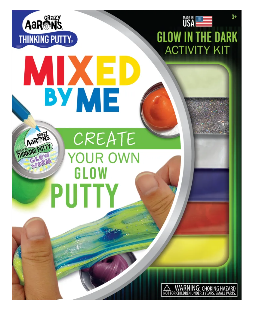 Mixed by Me Thinking Putty Kit - Glow in the Dark Putty