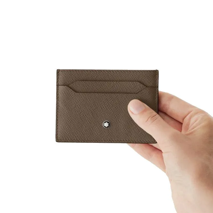 MONTBLANC CARD CARD 5 MARRONE Sartorial compartments 198243
