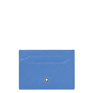MONTBLANC CARD CARD 5 Sartorial Dusty Blue 198245 compartments
