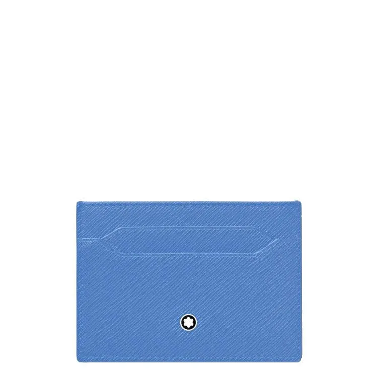 MONTBLANC CARD CARD 5 Sartorial Dusty Blue 198245 compartments