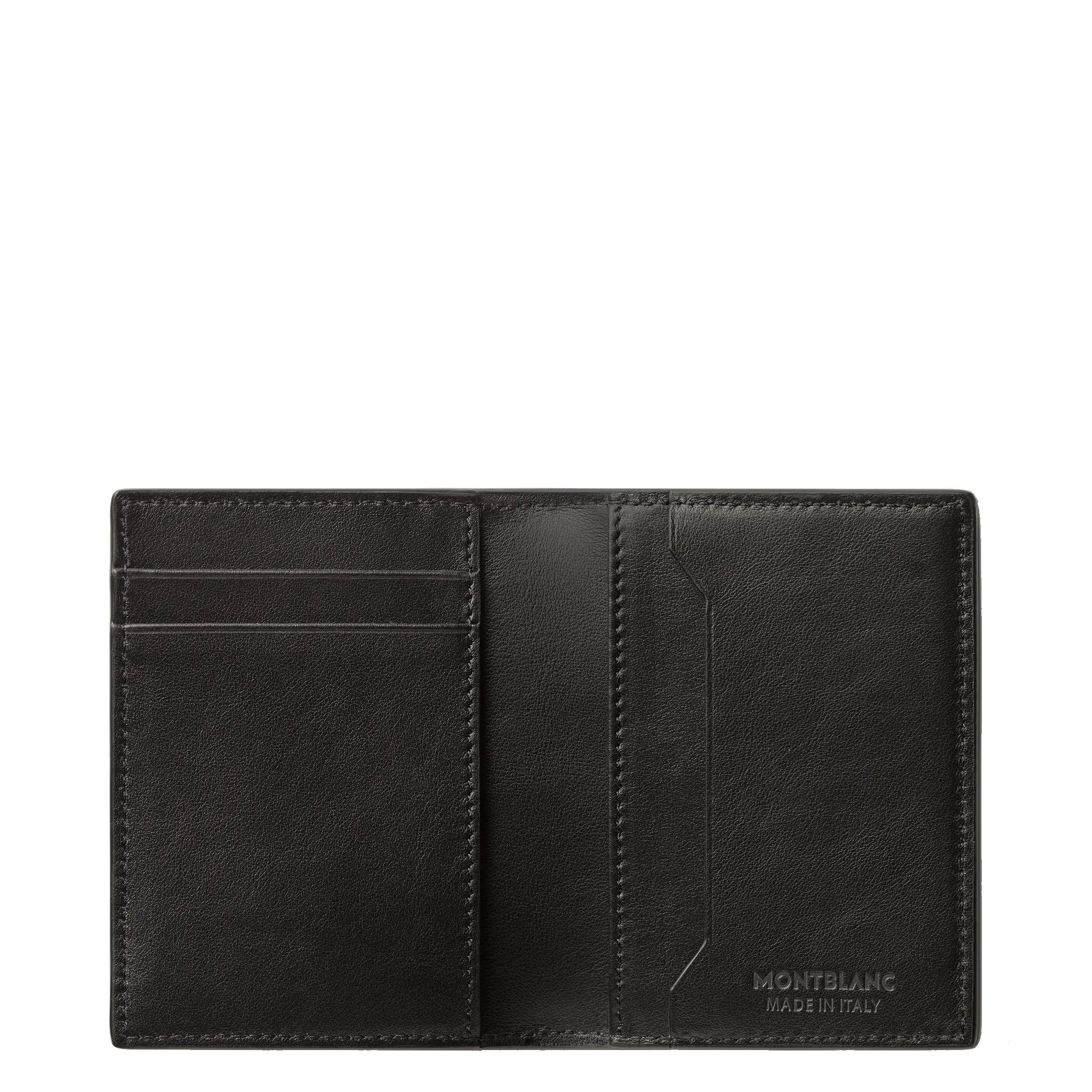 MONTBLANC CARD TAKE 4 MEISSTERück 4810 Black 130929 compartments