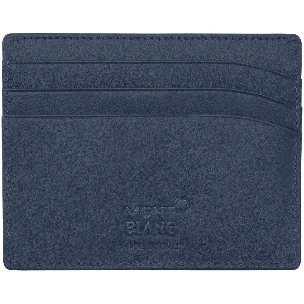 Montblanc Case Credit Credit Credit 6 Moistrstück Blue Navy Blue 114557