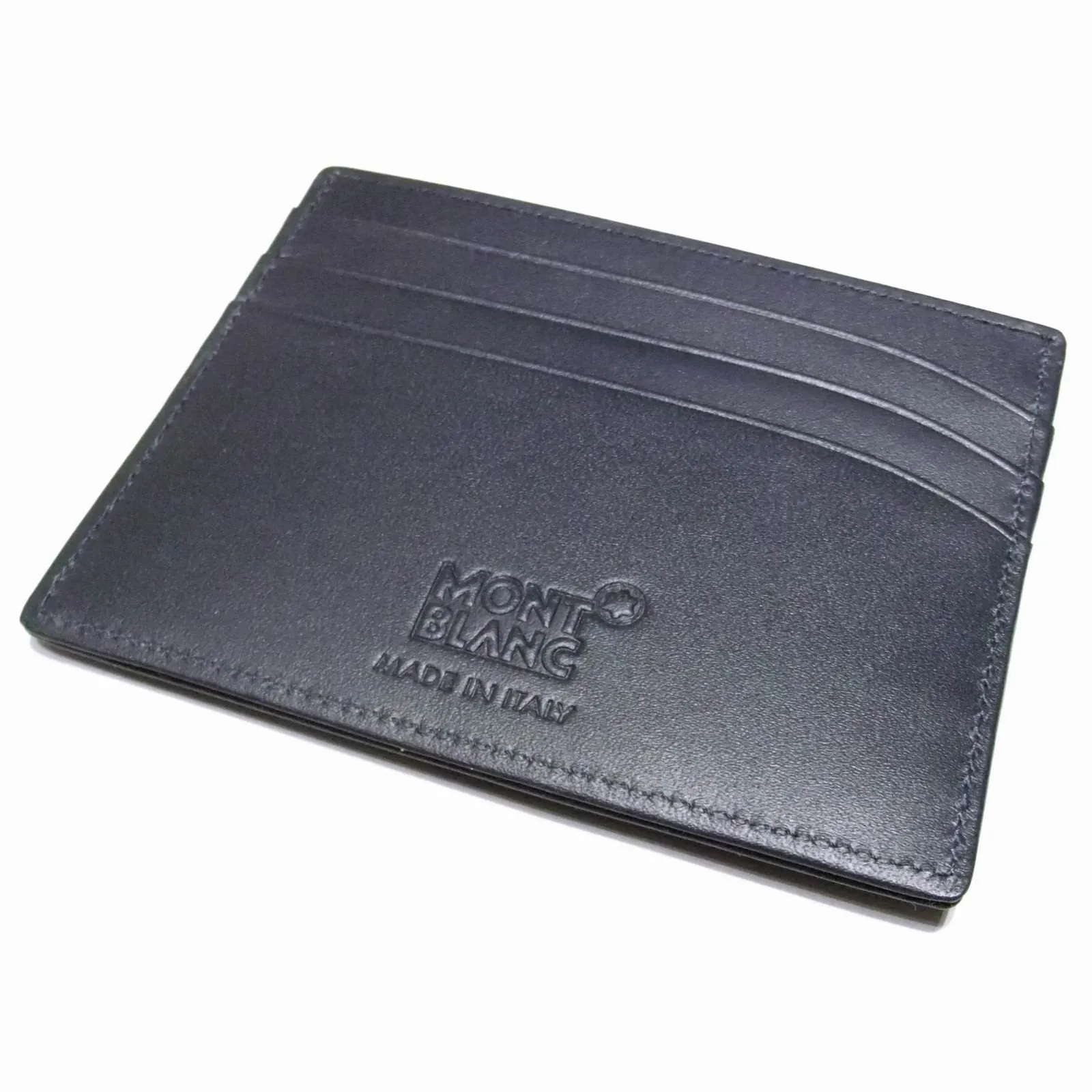 Montblanc Case Credit Credit Credit 6 Moistrstück Blue Navy Blue 114557