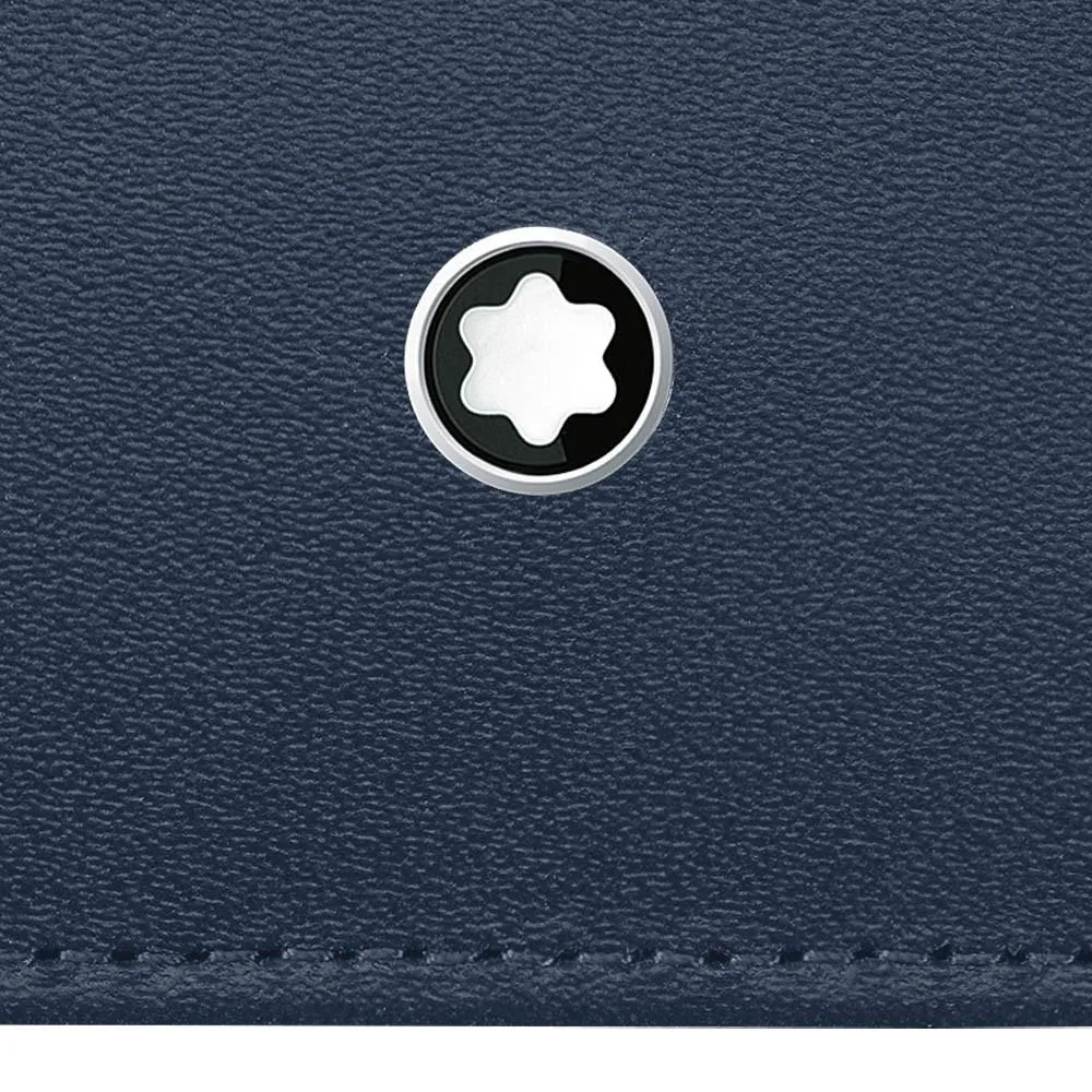Montblanc Case Credit Credit Credit 6 Moistrstück Blue Navy Blue 114557