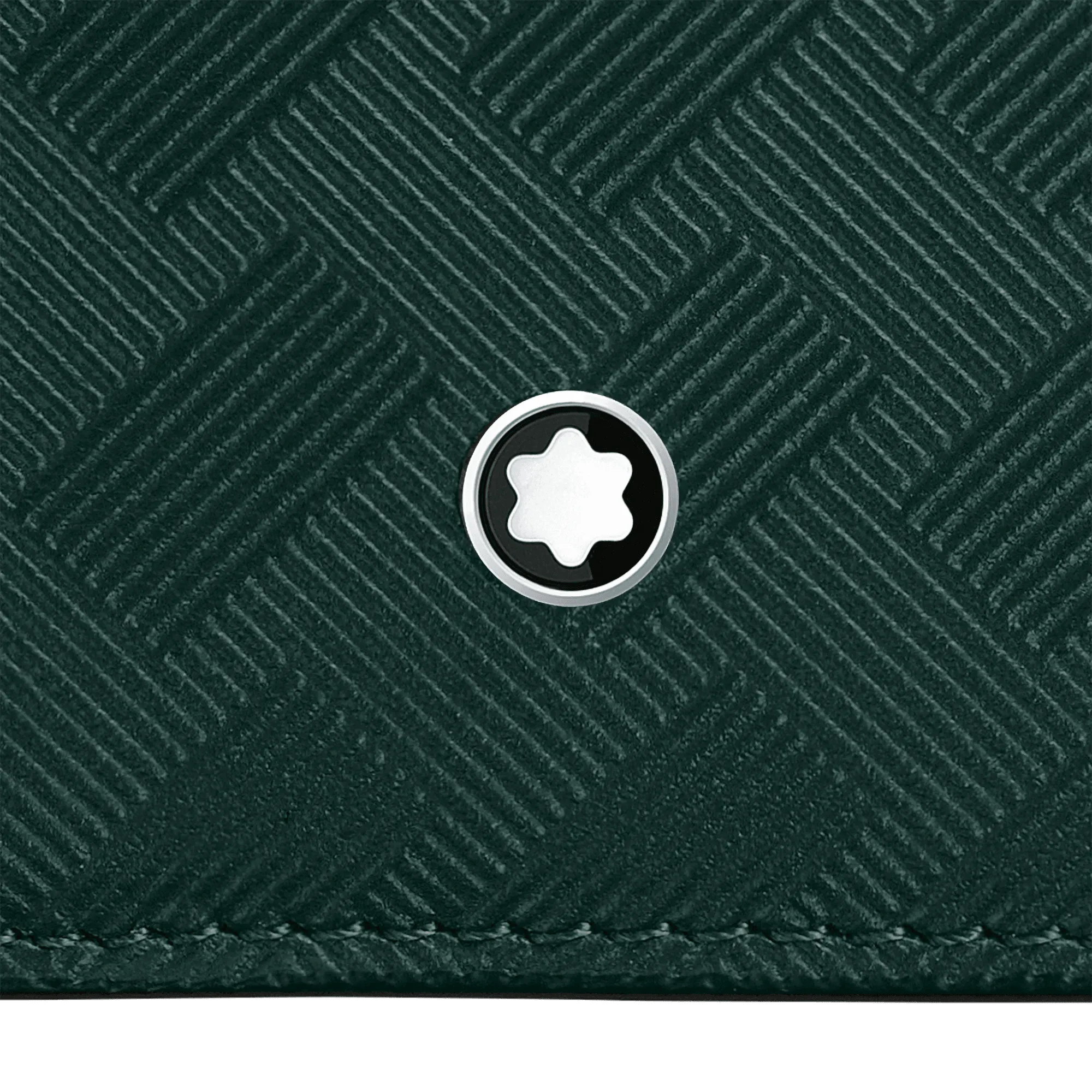 Montblanc Credit Card 3 compartments with Montblanc Extreme 3.0 green zipper 130461