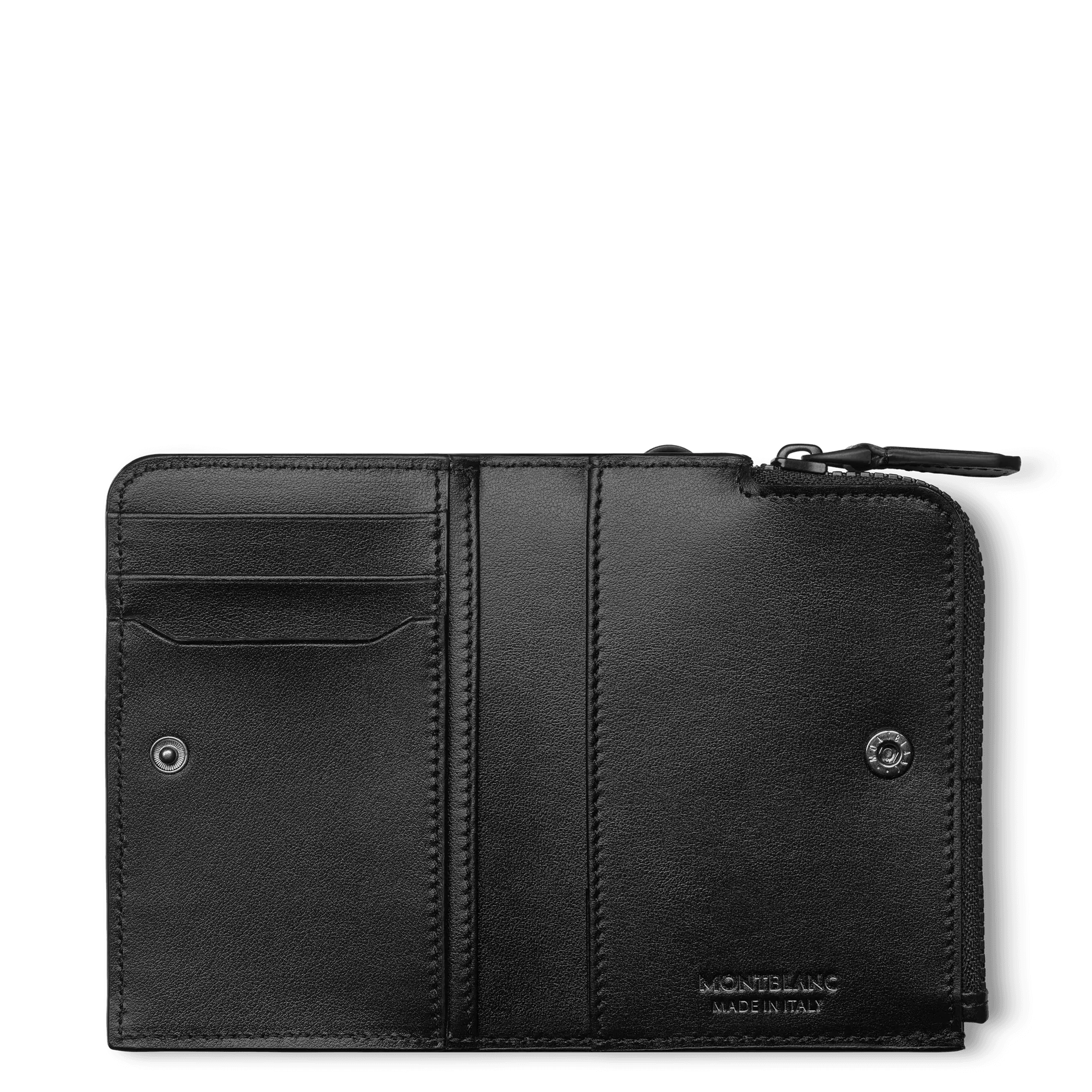 Montblanc Credit Card 3 compartments with Montblanc Extreme 3.0 green zipper 130461