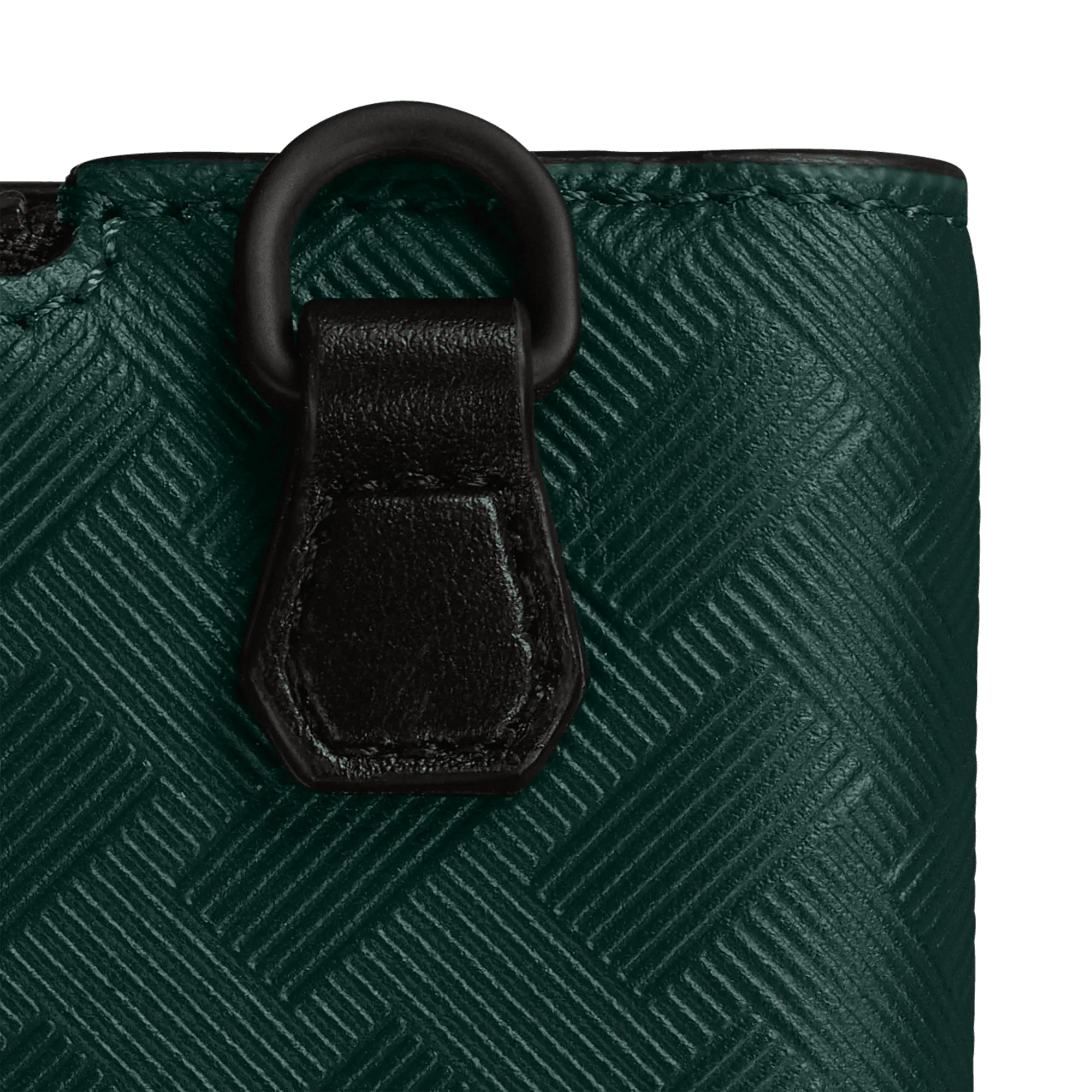 Montblanc Credit Card 3 compartments with Montblanc Extreme 3.0 green zipper 130461