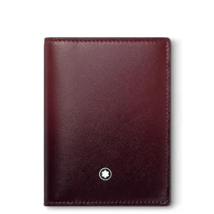 Montblanc Credit Card 4 Meisterück Bordeaux 131683 compartments